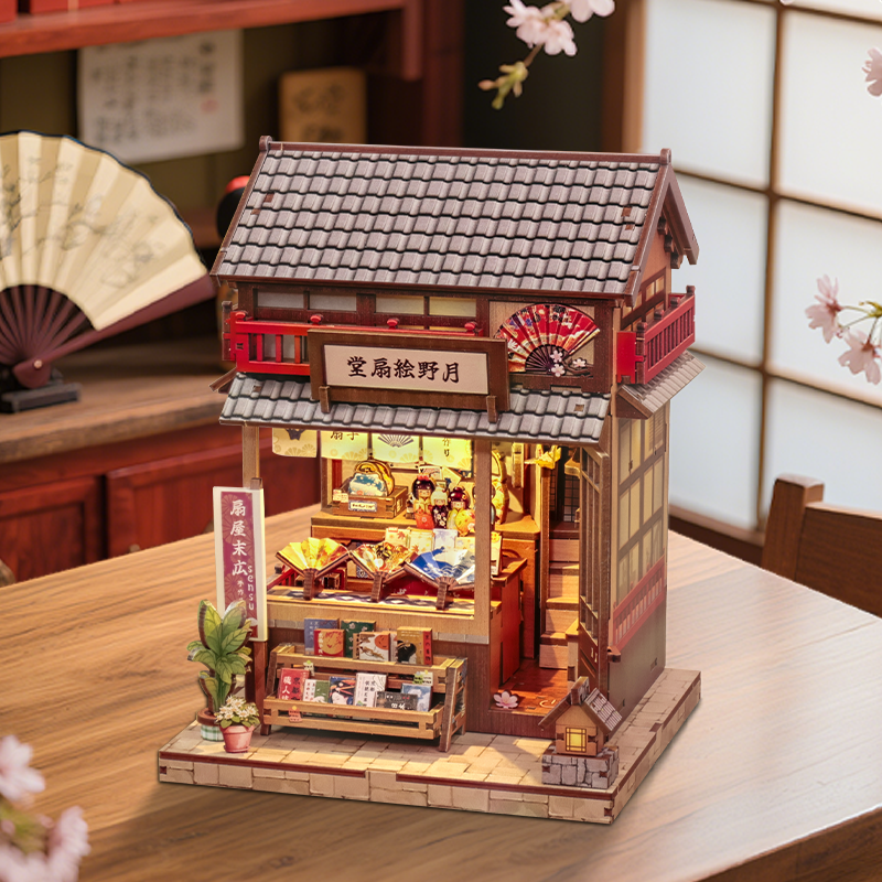 CuteBee - DIY Miniatuur Houten Book Nook Bouwpakket - CWGC216 - Tsukino Eogi-Dou - Afbeelding 7