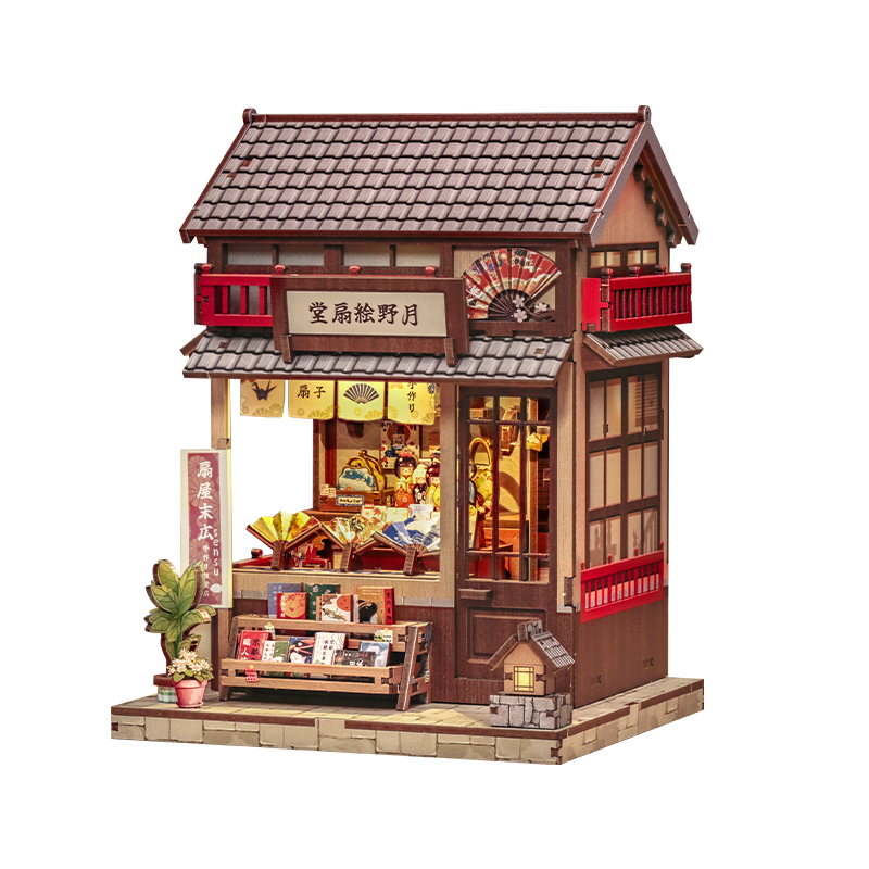 CuteBee - DIY Miniatuur Houten Book Nook Bouwpakket - CWGC216 - Tsukino Eogi-Dou - Afbeelding 2