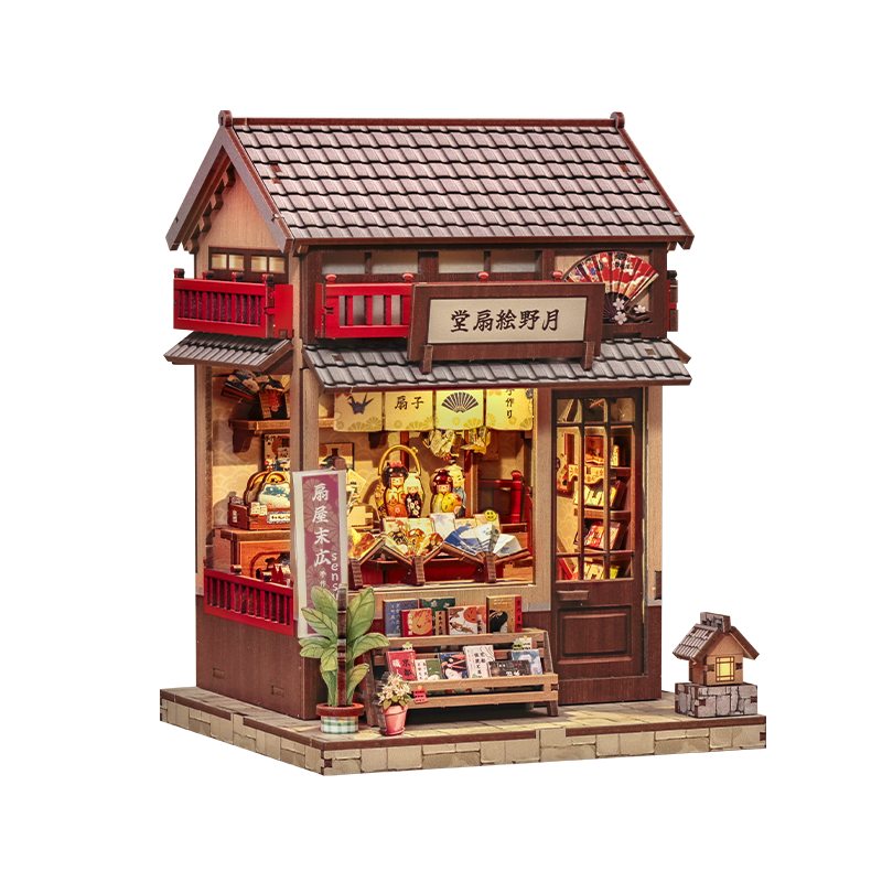 CuteBee - DIY Miniatuur Houten Book Nook Bouwpakket - CWGC216 - Tsukino Eogi-Dou - Afbeelding 3